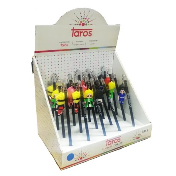 Taros Unick Color Kurşun Kalem Anime Tepeli 6918 (24 Lü Paket) ürün görseli 1