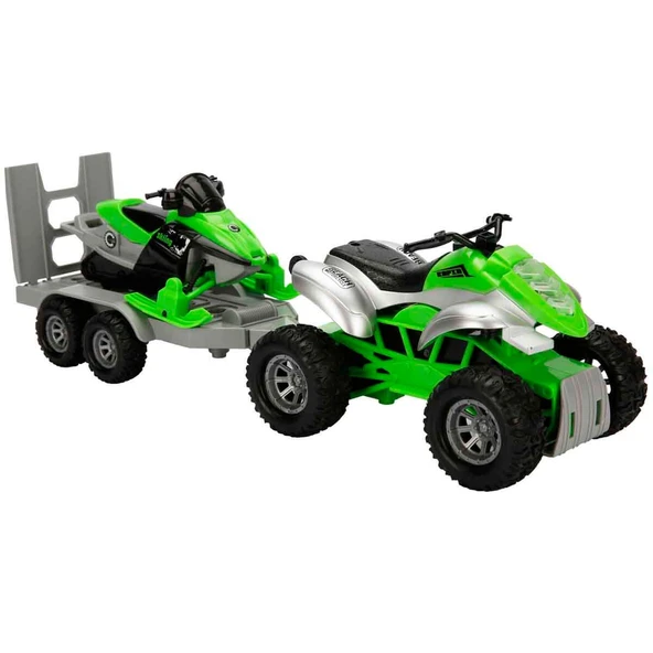 Sunman Oyuncak Maxx Wheels Süper Atv Sesli ve Işıklı Sürtmeli Araçlar S00003406 ürün görseli 1