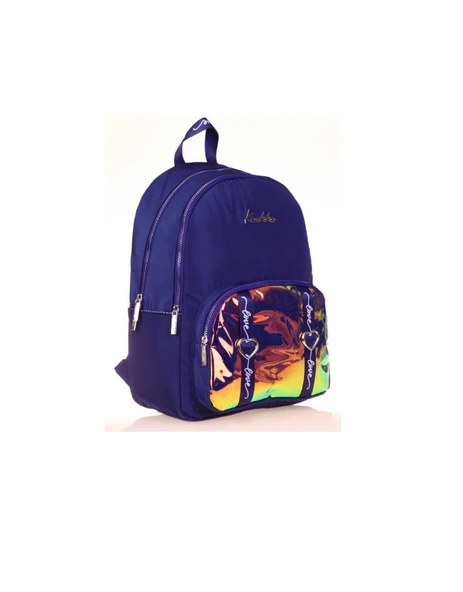 Kaukko Okul Sırt Çantası Mirror Navy Blue K1768 ürün görseli 1