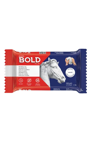 Smarta Bold Seramik Hamuru Bold Beyaz 500 Gram ürün görseli 1