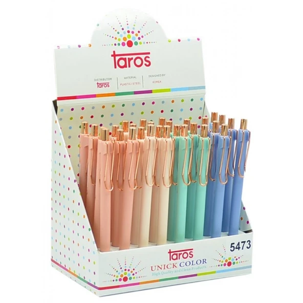 Unick Color Versatil Kalem (Mekanik Kurşun Kalem) Rose Pastel 5473 (36 Lı Paket) ürün görseli 1