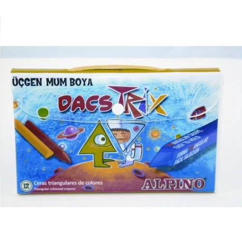 Alpino Mum Pastel Boya Dacstrıx 12 Renk Çantalı Da-0125 ürün görseli 1
