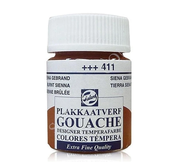 Talens Guaj Boya 16 Ml Burnt Sienna RT08164112 (10 Lu Paket) ürün görseli 1