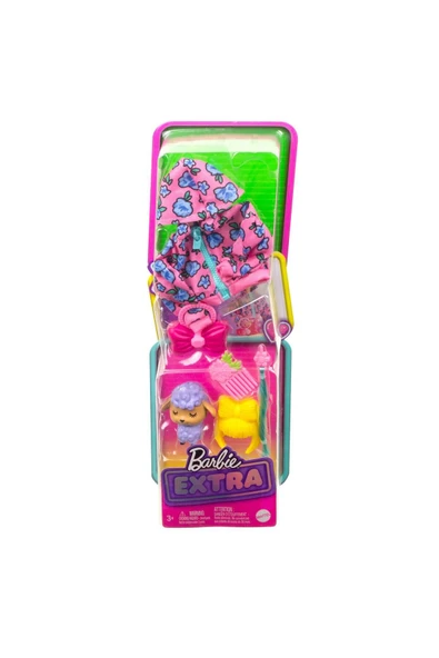Mattel Oyuncak Barbie Extra Hayvan Dostları ve Kıyafet Paketi HDJ38 (Karışık Model 1 Adet) ürün görseli 1