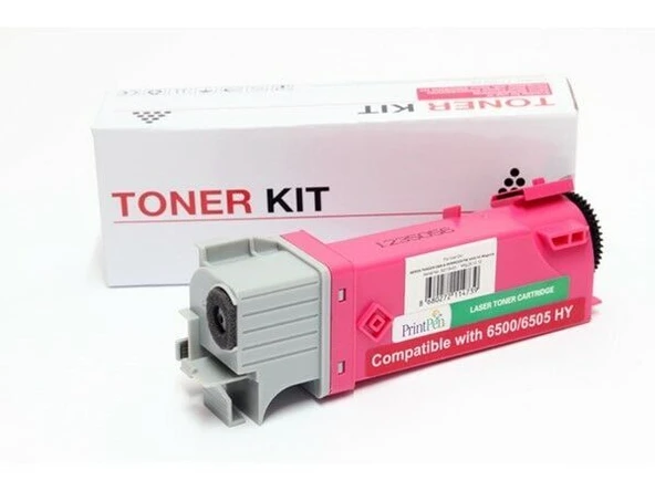 Xerox Phaser 6500 Kırmızı Muadil Toner Yüksek Kapasiteli (106R01602) ürün görseli 1