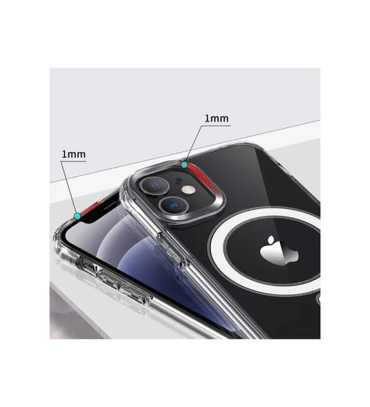 AbaTech Iphone 11 Magsafe Telefon Kılıfı - Resim 4