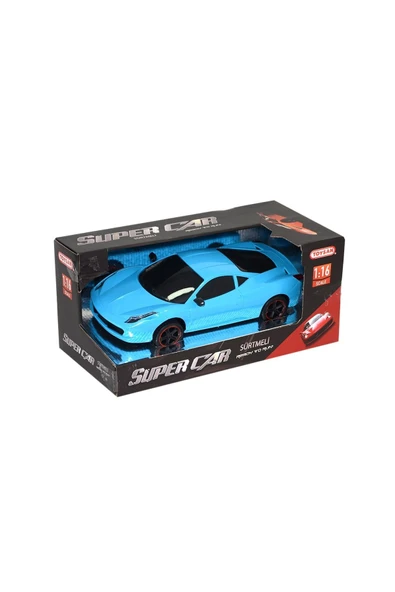 Toysan Oyuncak Sürtmeli Süper Araba 1:16 Lam Fer TOY-18 (Karışık Model 1 Adet) ürün görseli 1