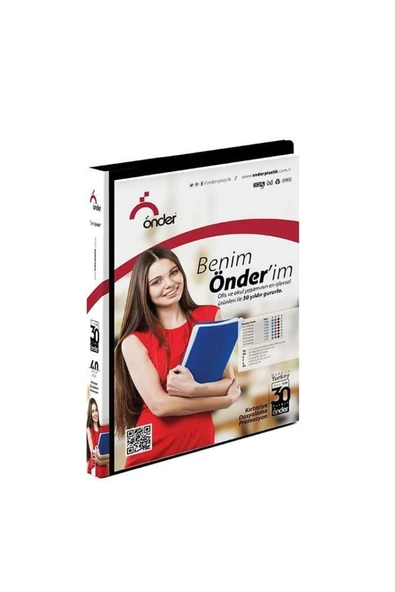 Önder A4 Katalog Sunum Dosyası PP Öncepli 40 Sayfa Kapasiteli Siyah 1240-3 ürün görseli 1