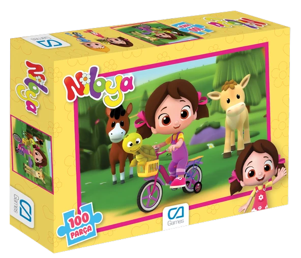 Ca Games Puzzle 100 Parça Niloya Ca100-5296 ürün görseli 1