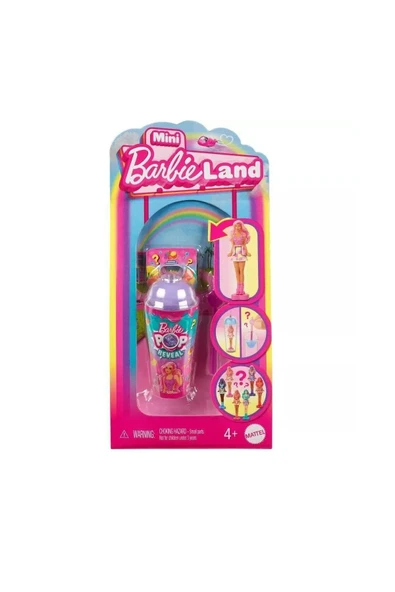 Mattel Oyuncak Mini Barbİeland Pop Reveal Bebekler Hym26 (Karışık Model 1 Adet) ürün görseli 1