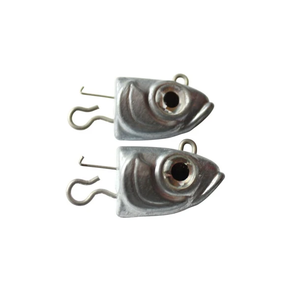 GT-Bio 2Li Jig Heads Roller Shad 125-23g- Metallic ürün görseli 1