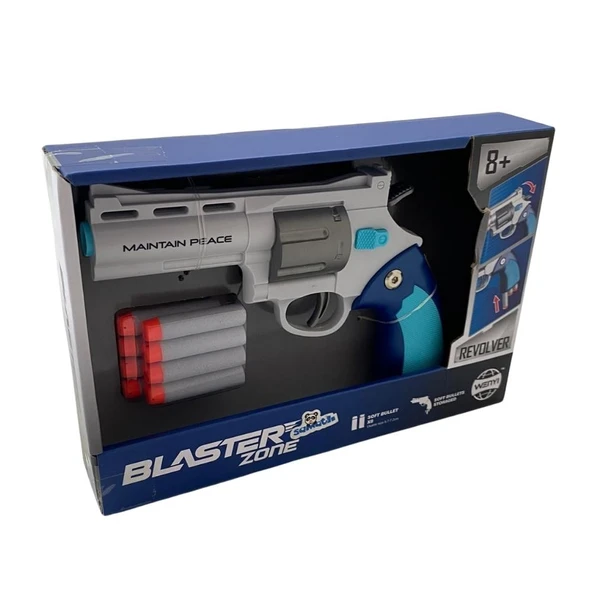 Soft Bullet Gun Sünger Atan Oyuncak Tabanca  WY2108B Aksiyon Seti ürün görseli 1