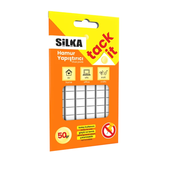 Silka Tack-It Hamur Yapıştırıcı 50 Gram Beyaz Art.1112 ürün görseli 1