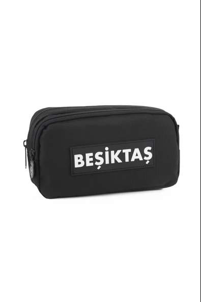 Me Çanta Kalem Çantası Beşiktaş Siyah Beyaz Garni 25321 ürün görseli 1