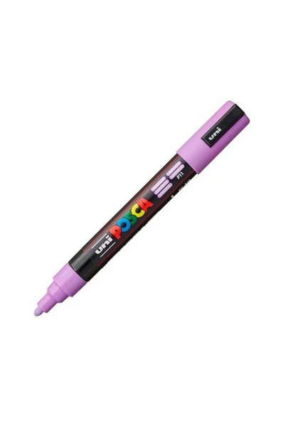 Uni-Ball Posca 1.8-2.5 Su Bazlı Boyama Markör Kalem Poster Markörü Lavanta N Pc-5M (6 Lı Paket) ürün görseli 1