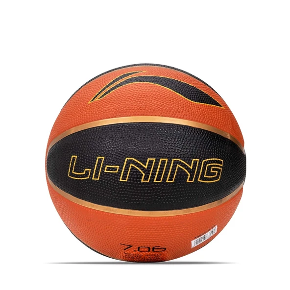 Li Ning Basketbol Topu Siyah-Turuncu Bqk615-1 ürün görseli 1