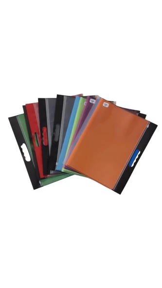 Abka Proje Dosyası Kulplu 28X38Cm (Karışık Renk 1 Adet) ürün görseli 1