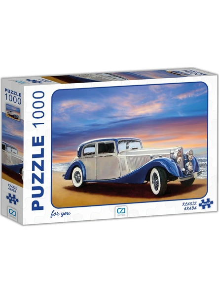 Ca Games Puzzle 1000 Parça Klasik Araba Ca1000-7056 ürün görseli 1