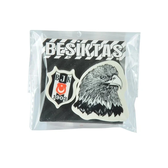 Tmn Beşiktaş 2 Li Silgi 555774 (24 Lü Paket) ürün görseli 1