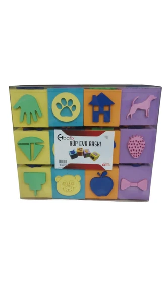 Bafix Küp Eva Baskı (12 Li Paket) ürün görseli 1
