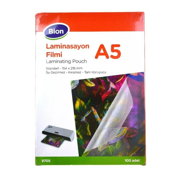 Mas Bion Laminasyon Filmi A5 9705 (100 Lü Paket) ürün görseli 1