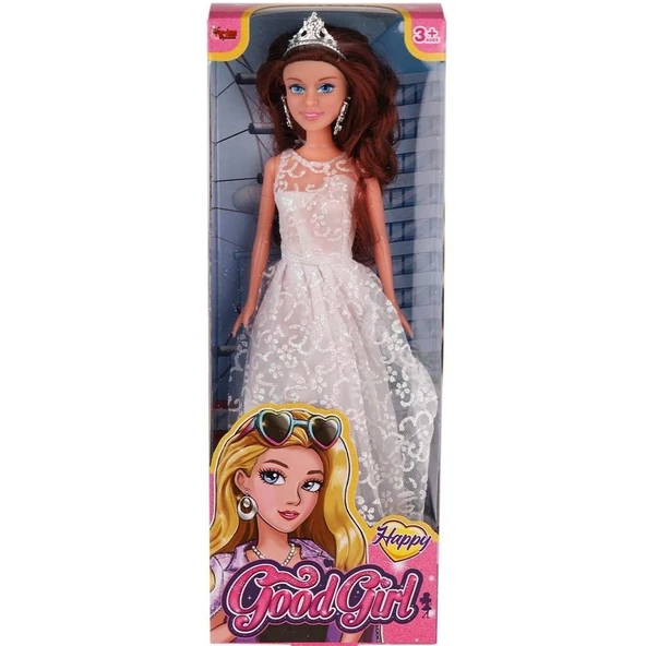 Vardem Oyuncak 29 Cm Gelinlikli Taçlı Bebek Kutulu Vrd-Wg-66631 ürün görseli 1