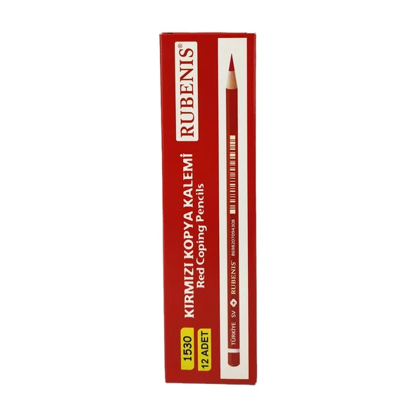 Rubenis Başlık Kalemi Kırmızı Lüks 1530 (12 Li Paket) ürün görseli 1