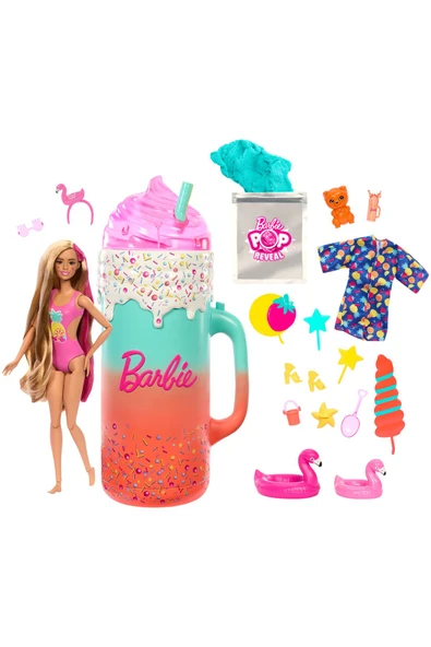 Mattel Oyuncak Barbie Pop Reveal Süprizli Bardak Oyun Seti Mtl-Hrk57 ürün görseli 1