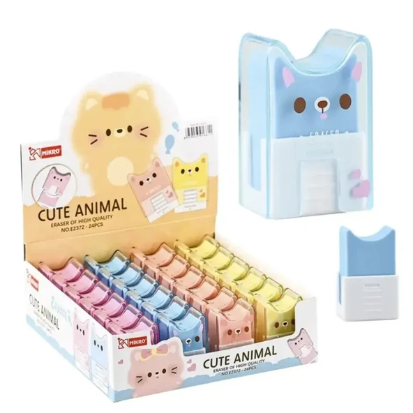Mikro Silgi Cute Animal E2372 (24 Lü Paket) ürün görseli 1