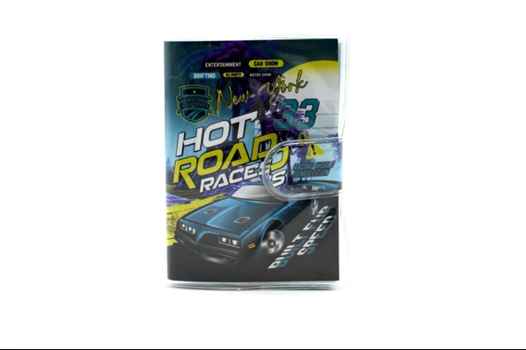 Mikro Not Defteri Speed Cars Nt-110 (Karışık Renk 1 Adet) ürün görseli 1