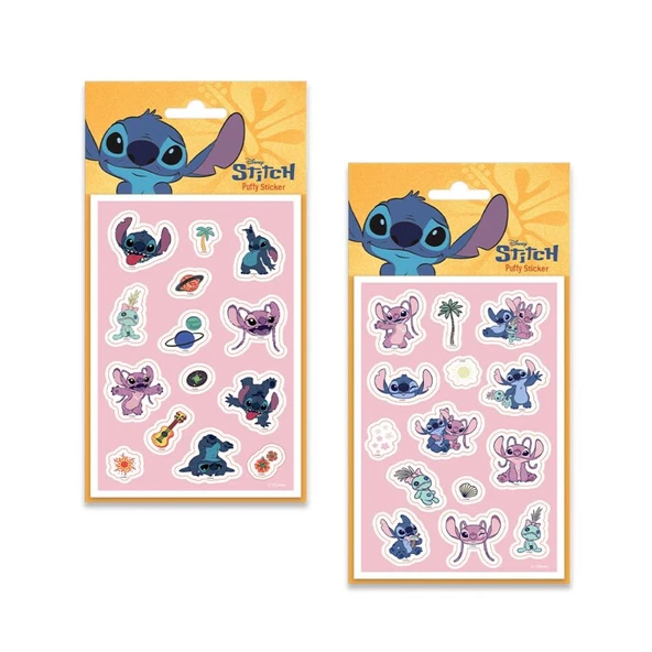 Keskin Color Lilo Stitch Puffy Sticker 221300-14 ürün görseli 1