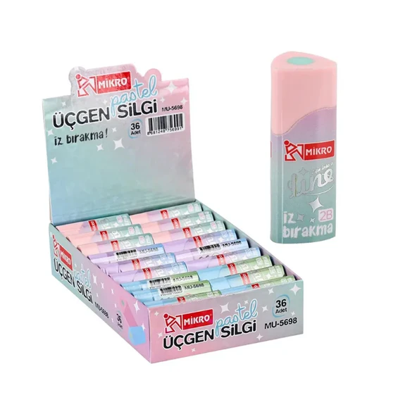 Mikro Silgi Line Pastel Mu-5698 (36 Lı Paket) ürün görseli 1