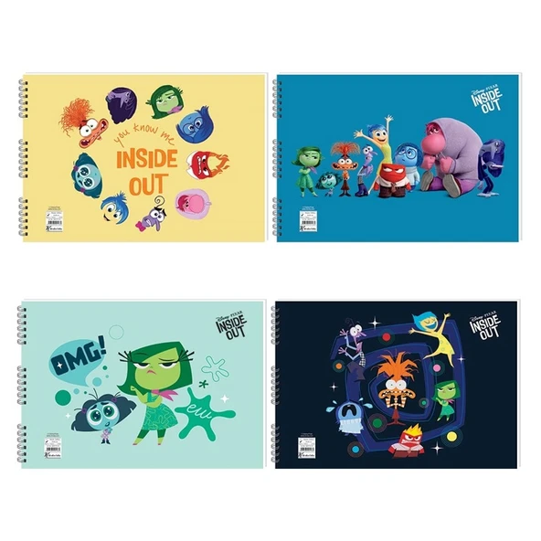 Keskin Color Resim Defteri Spiralli Ters Yüz 25X35Cm 15 Yaprak 300215-18 ürün görseli 1