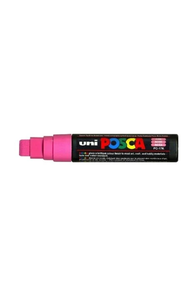 Uni-Ball Posca 15.0 Su Bazli Poster Boyama Kalemi Markörü Pembe Pc-17K (5 Li Paket) ürün görseli 1
