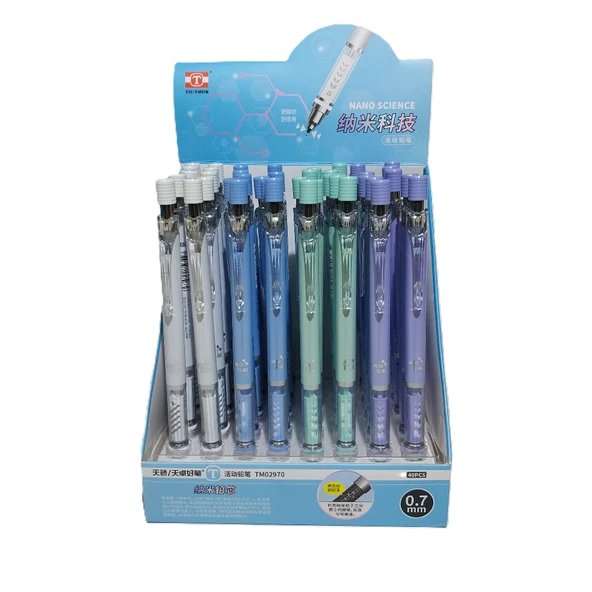 Bafix Versatil Kalem (Mekanik Kurşun Kalem) Nano Science 0.7 Mm Tm02970 (40 Lı Paket) ürün görseli 1