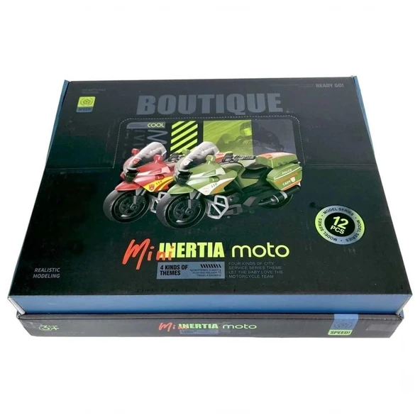 Asya Oyuncak Display Box Sürtmeli Motosiklet A8303-3623 (Karışık Renk 1 Adet) ürün görseli 1