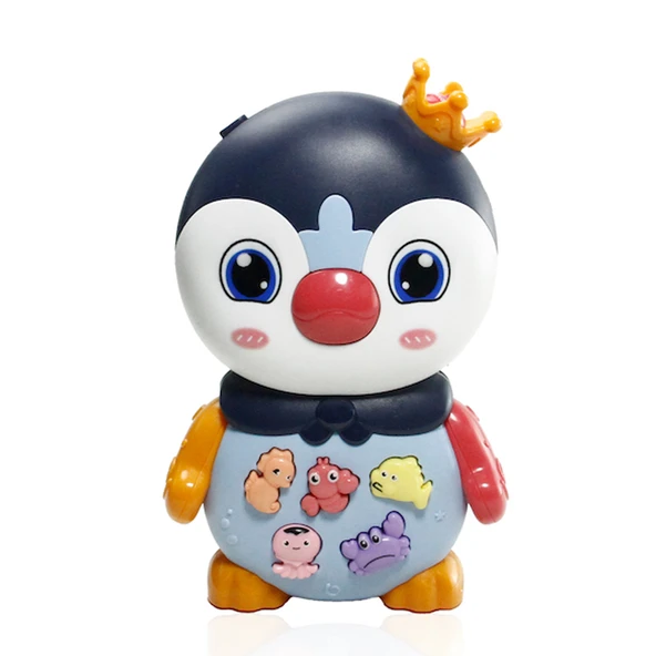 Vardem Oyuncak Işıklı Ve Müzikli Penguen Bebek Piyanosu Vrd-Jlg-855-136A (Karışık Renk 1 Adet) ürün görseli 1