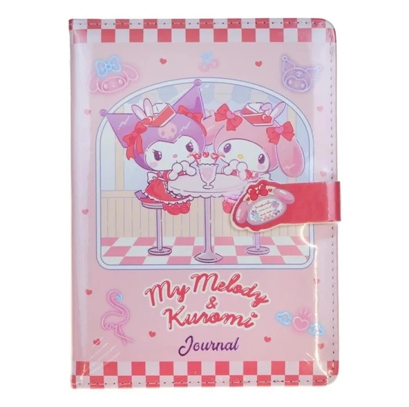 Bruno Visconti My Melody Not Defteri Vgn Deri Mıknatıslı Günlük 13X18Cm 100 Gram 224 Sayfa 525-2026 ürün görseli 1