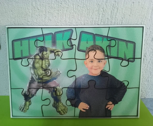 Kişiye Özel Fotoğraf Baskılı MDF Dikdörtgen Puzzle A4 - 12 Parça ürün görseli 1