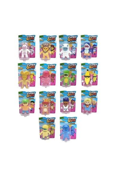 Sunman Oyuncak Monster Flex Stumble Guys Stretch Figür Sun-S00061196 ürün görseli 1