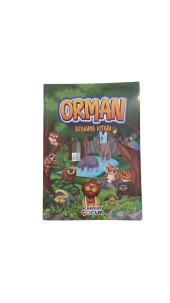 Karatay Yayınları 4E Orman Boyama Kitabı 128 Sayfa ürün görseli 1