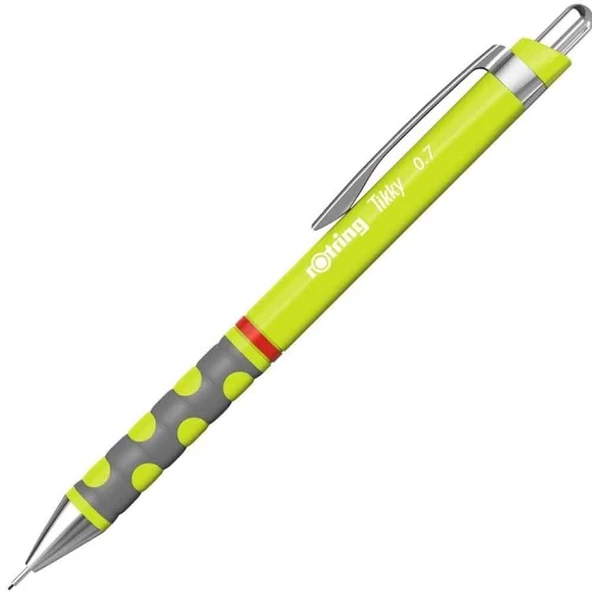 Rotring Versatil Kalem (Mekanik Kurşun Kalem) Tikky Rd Limon Yeşili 0.7 Mm Ro-2214586 (12 Li Paket) ürün görseli 1