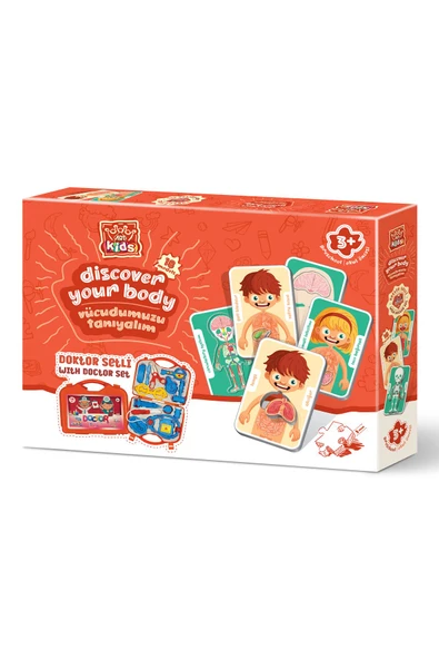 Art Vücudumuzu Tanıyalım Doktor Setli 54 Parça Puzzle 5865 ürün görseli 1
