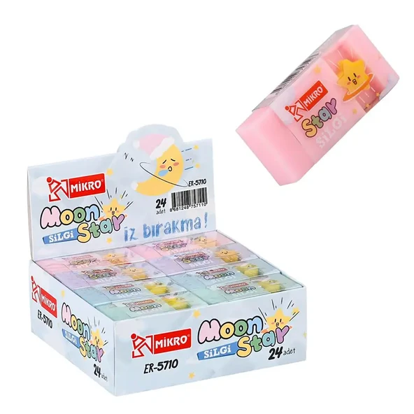 Mikro Silgi Pastel Star Er-5710 (24 Lü Paket) ürün görseli 1