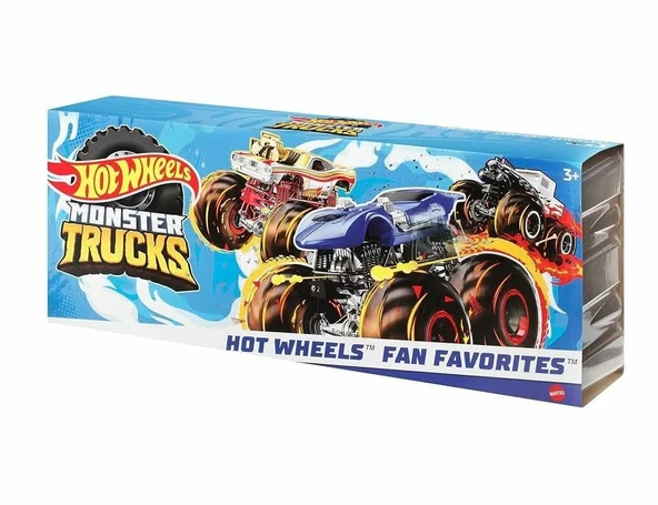 Mattel Oyuncak Hot Wheels Monster Trucks Mud Racers Hnt79 ürün görseli 1