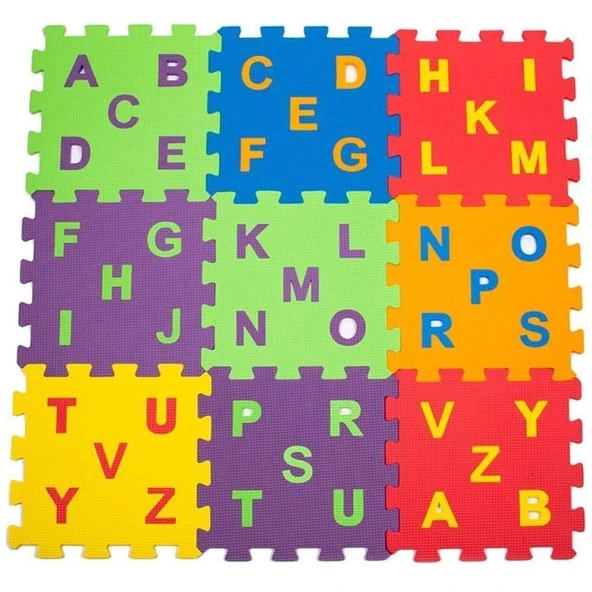 Matrax Oyuncak Eva Puzzle - Harf Seti 33X33X7 Mm Akç-320 ürün görseli 1