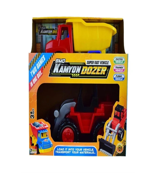 Asya Oyuncak Dozer Kamyon 2 Li Bmd002 ürün görseli 1