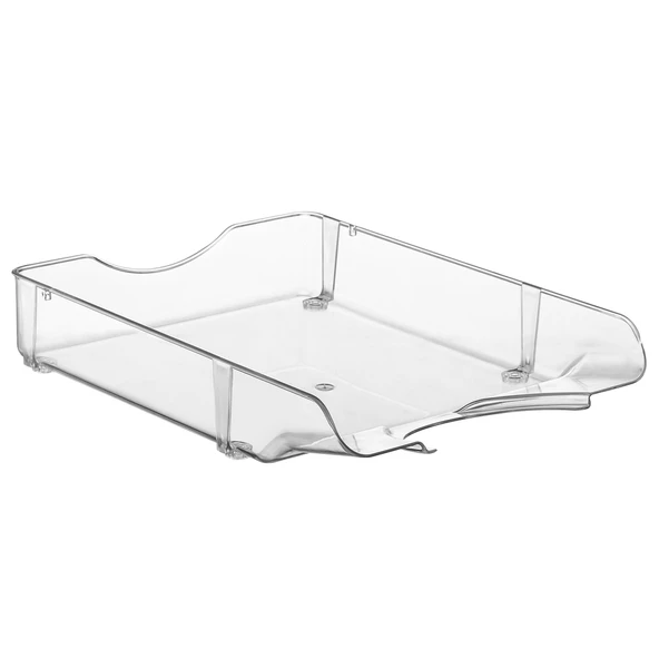 Bigpoint Evrak Rafı Plastik Şeffaf Tekli Bp191 (3 Lü Paket) ürün görseli 1