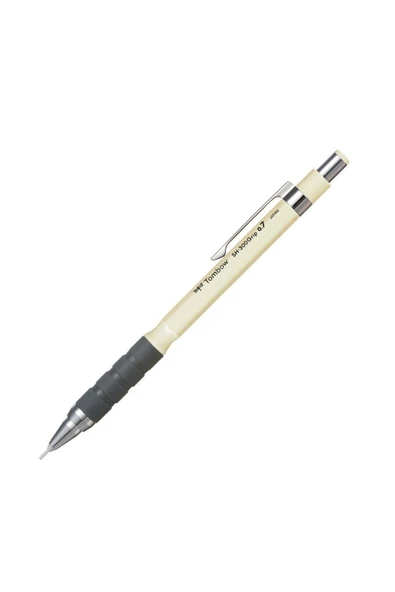Tombow Versatil Kalem (Mekanik Kurşun Kalem)Sh-300 0,7 Mm Vanilya Sarısı Sh-Gr55 R7 (12 Li Paket) ürün görseli 1