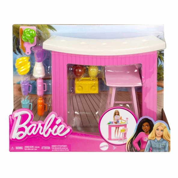 Mattel Barbienin İçecek Standı Aksesuarları Hpt51 ürün görseli 1